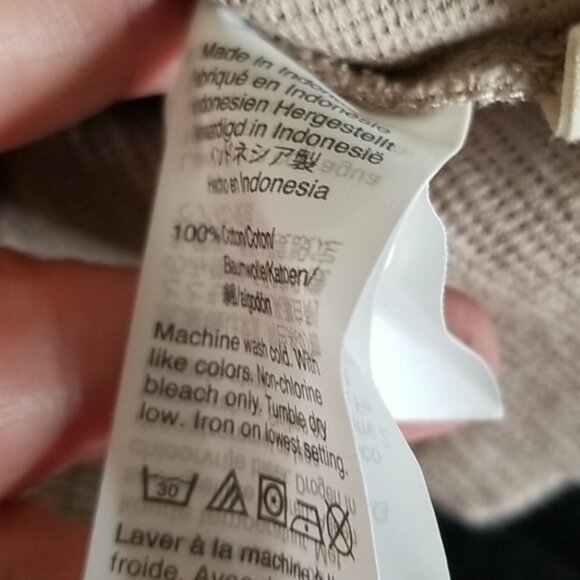 Madewell Ottoman jacquard button back top - Picture 8 of 9